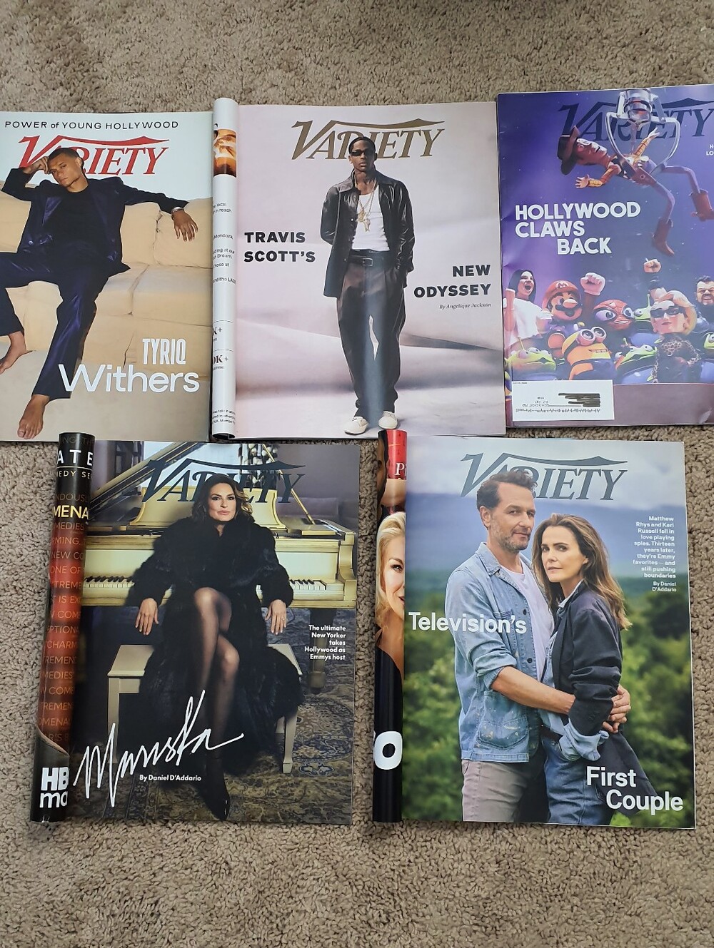 Variety Magazine Lot Of 5 July to Aug 2026 Issues For Magazine Collectors